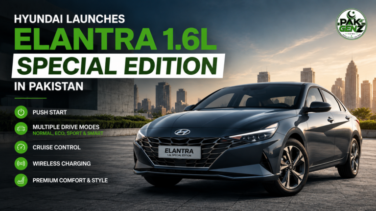 Hyundai Elantra 1.6L Special Edition in Pakistan – Price, Features, Specs & Booking Details