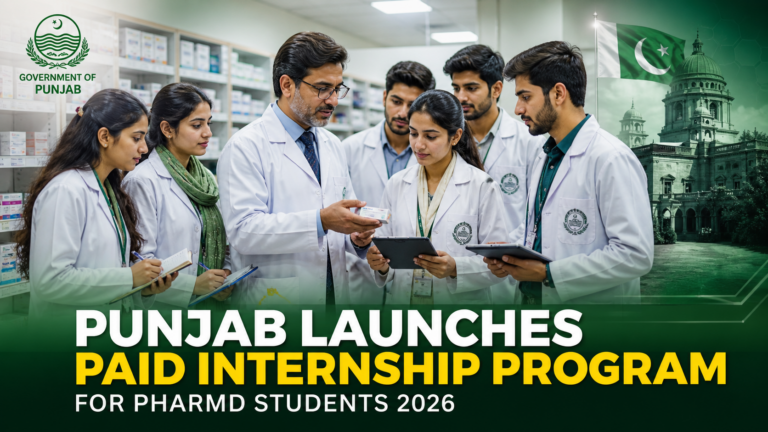 Punjab Launches Paid Internship Program for PharmD Students 2026 – Eligibility, Deadline & How to Apply